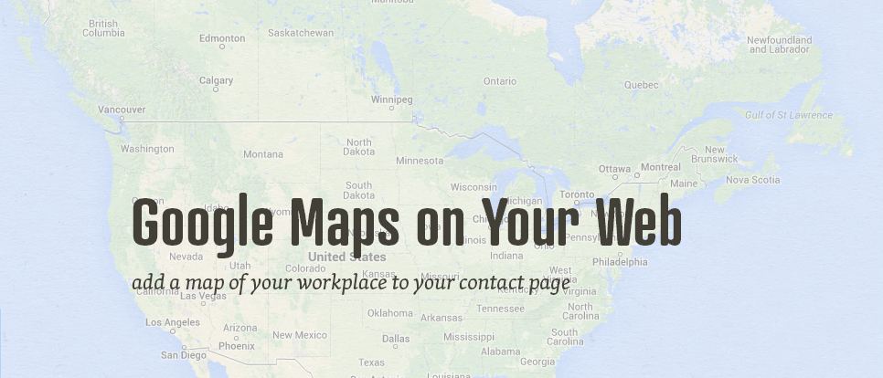 How to add a Google Map to your website