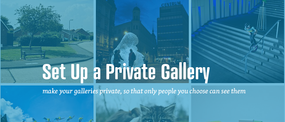 How to create a private gallery in your admin?