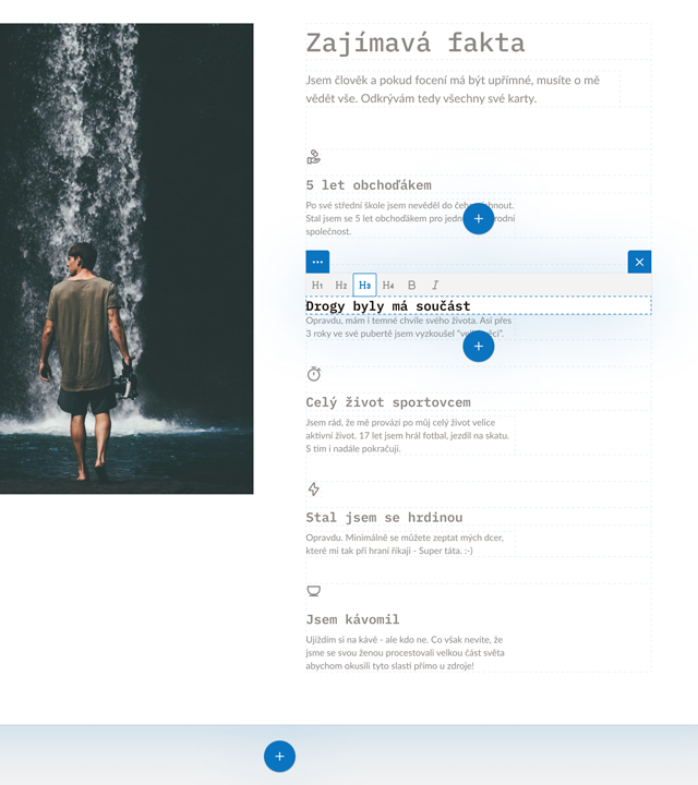 Editing directly in the design across devices