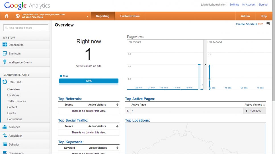 Site Visitors Overview
