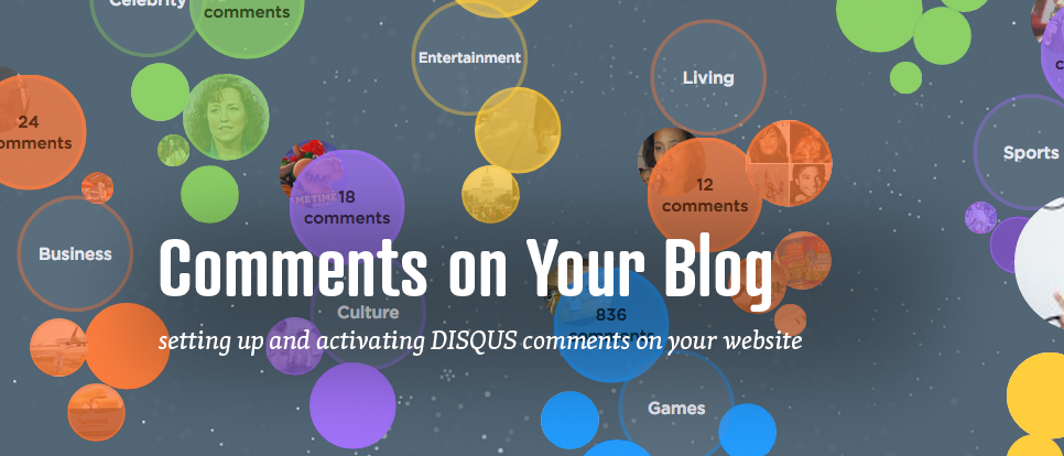 Comments on your blog